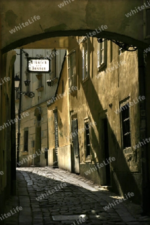 Gasse im Bratislava