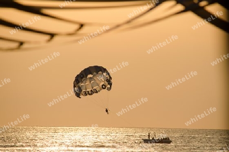 Paragliding  auf Ibiza