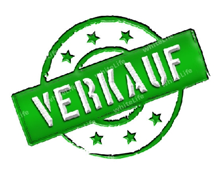 VERKAUF - Zeichen, Symbol im Retro Stil fuer Praesentationen, Prospekte, Internet, ...