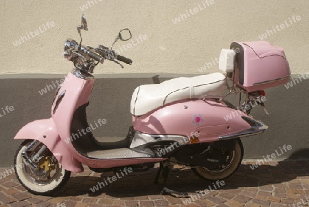 pink scooter