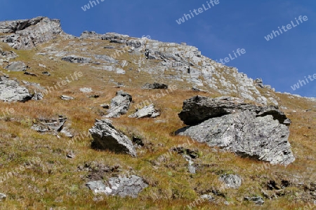 Hochgebirgslandschaft in der Grossglocknergruppe, Nationalpark Hohe Tauern, Austria