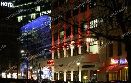 berliner innenstadt bei nacht