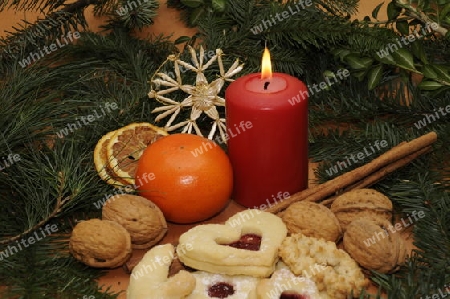 Weihnachtliches Arrangement