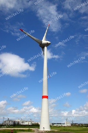 Windkraftanlage in Ostfriesland