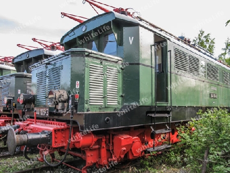 Historische Elektrolokomotive von AEG 1934