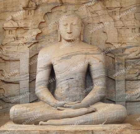 Sri Lanka - Polonnaruwa, Steinbuddha