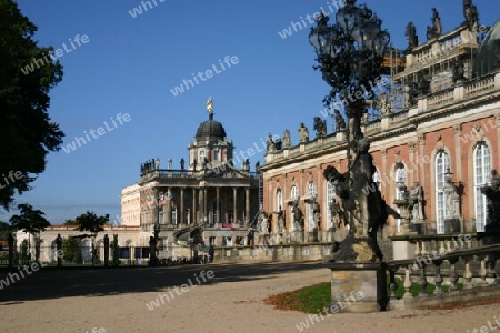 Im Neuen Palais von Potsdam