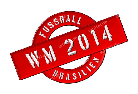 Illustration of the World Cup 2014 in Brazil as Banner for your presentation, website, inviting...