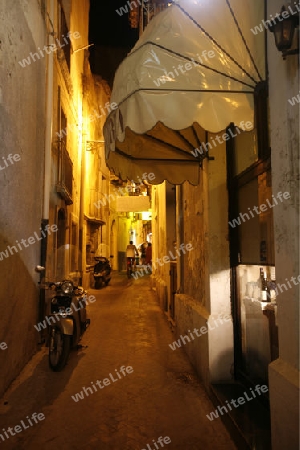 the old Town of Siracusa in Sicily in south Italy in Europe.