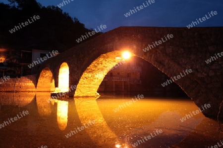 Europa, Osteuropa, Balkan. Montenegro, Skadar, See, Landschaft, Rijeka Crnojevica, Natur, Dorf,