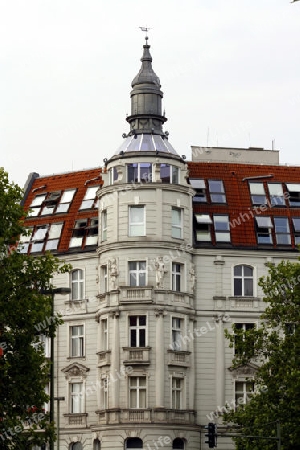 fassade von einem berliner miethaus