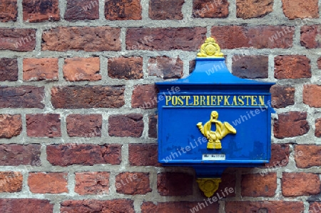 Bremen - B?ttcherstrasse - Briefkasten