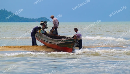 Sandbank Aufgesetzt