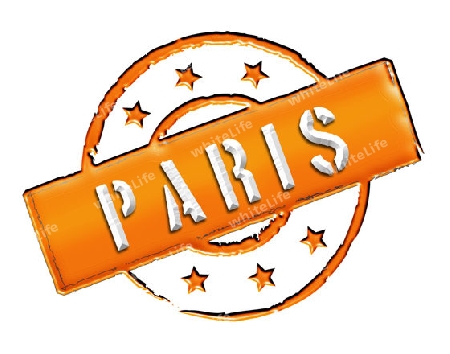 Sign and stamp for your presentation, for websites and many more named PARIS