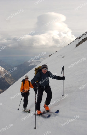 Aufstieg Rinderhorn 3448m