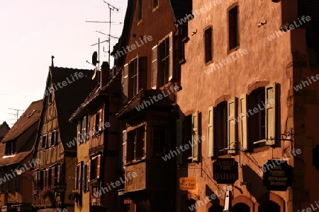  the Village of Turckheim in the province of Alsace in France in Europe