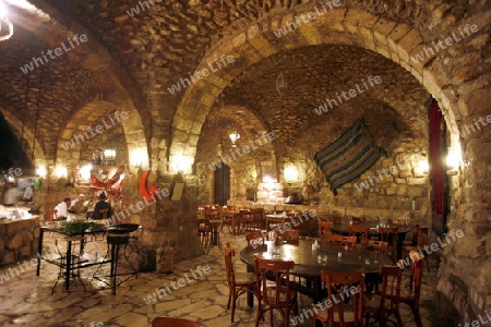 a Restaurant in the City Amman in Jordan in the middle east.