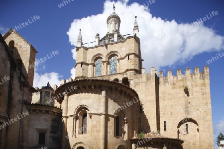 Alte Kathedrale Se Velha, Altstadt,Coimbra, Beira Litoral, Regio Centro, Portugal