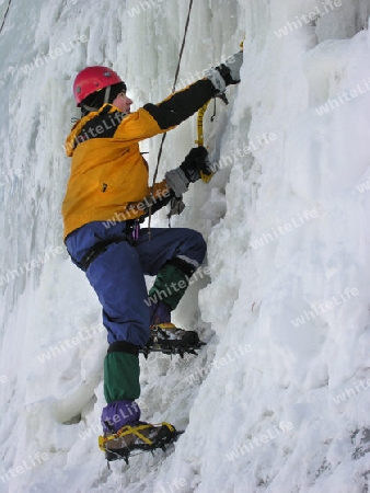 Eisklettern in Kandersteg