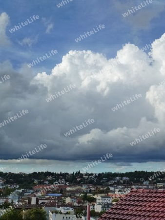 Wolken hoch hinaus