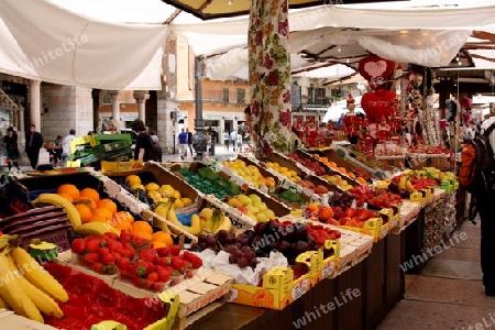 Marktstand in Verona