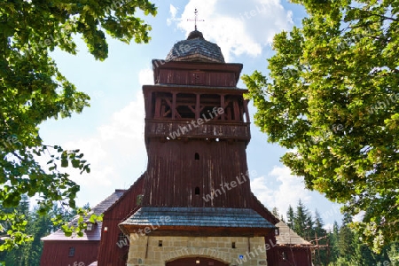 Evangelische Holzkirche Svaety Kriz - Slowakei