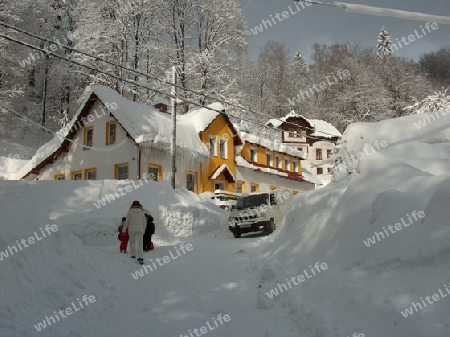 Winter in den Bergen