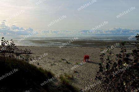 Strandkorb am Strand von Nieblum F?hr