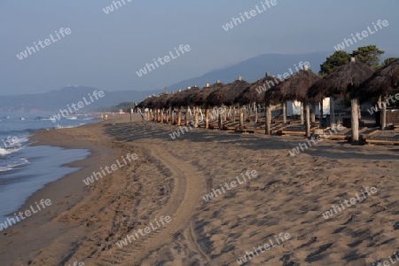 Strand-Menschenleer