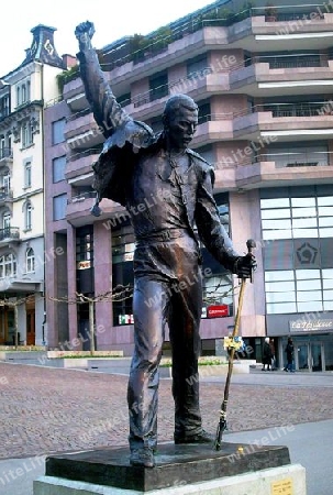 Denkmal Freddy Mercury