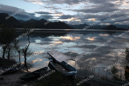 Europa, Osteuropa, Balkan. Montenegro, Skadar, See, Landschaft, Virpazar,