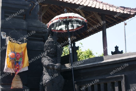 Tempelfigur auf Bali