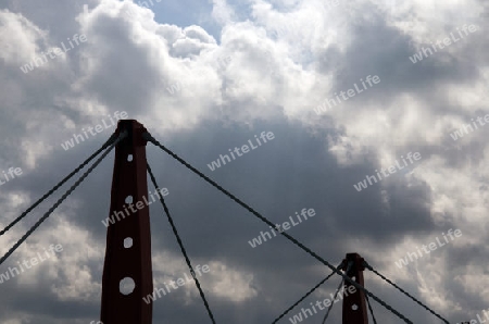 Wolken ?ber dem Meer