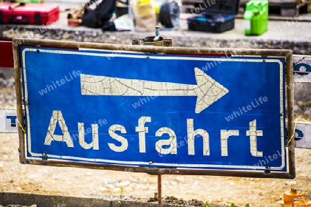 Ausfahrt