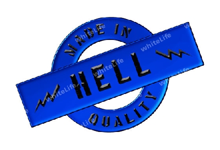 Made in Hell - Quality seal for your website, web, presentation