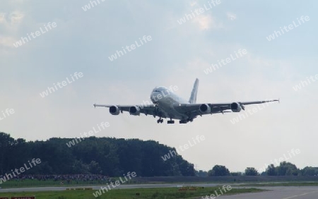 A380 im Endanflug