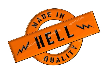 Made in Hell - Quality seal for your website, web, presentation