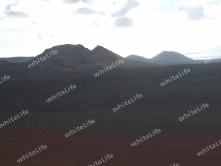 Lanzarote,Lava-Erde und Feuerberge