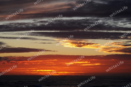 Sonnenuntergang am Meer