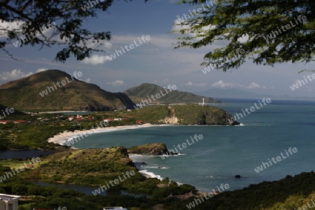 Suedamerika, Karibik, Venezuela, Isla Margarita, Pedro Gonzalez, Der Strand Playa Puerto Cruz beim Fischerdorf Pedro Gonzalez an der Karibik auf der Isla Margarita