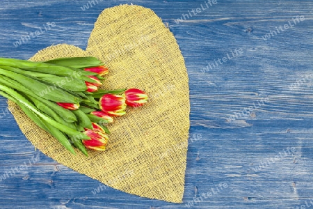 Blumen zum Valentinstag