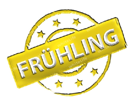 Sign and stamp for your presentation, for websites and many more named FRUEHLING