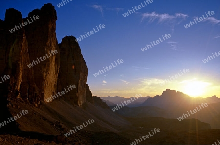 Dolomiten,3 Zinnen