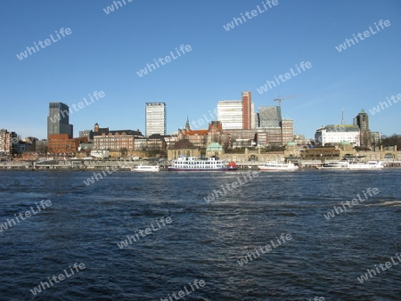 Stadtpanorama von Hamburg