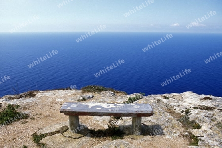 The Ghar Hasan Cave at the eastcoast of Malta in Europe.