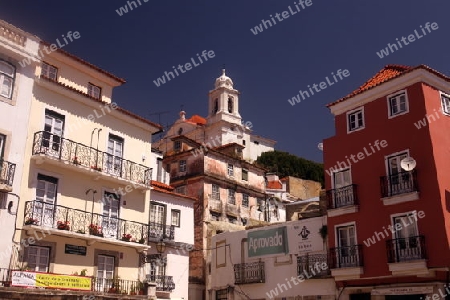 Europa, Westeuropa, EU, Euro, Portugal, Lissabon, Altstadt, Alfama,   (Urs Flueeler)