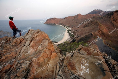 Am Kap Fatucama von Dili der Hauptstadt von Ost Timor auf der in zwei getrennten Insel Timor in Asien.