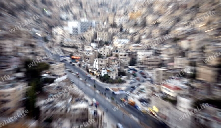 The City Centre of the City Amman in Jordan in the middle east.