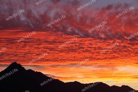 Sonnenuntergang Queenstown