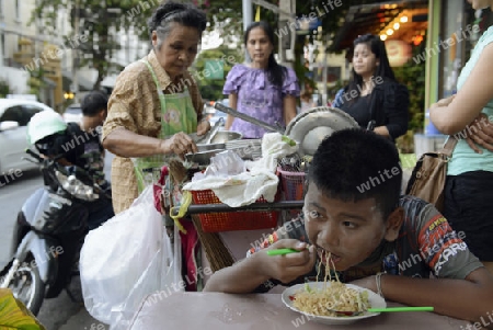 a thai food restaurant in Banglamphu in the city of Bangkok in Thailand in Suedostasien.